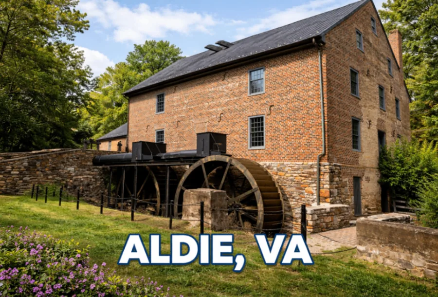 Historic Aldie Mill in Aldie, Virginia